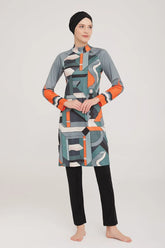 Rozamay Burkini Swimsuit 9023 Voile Fashion